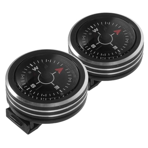 Brújula de pulsera desmontable BESPORTBLE para camping miniatura 1
