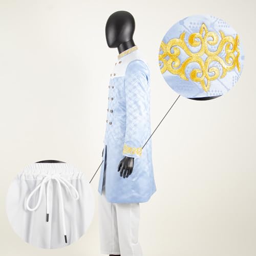 African Clothes for Men Suit 2 Piece Outfits Dashiki Jacket Pants Traditional Wedding Slim Fit Attire4