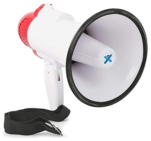 MEGAFONO 20W Grabacion Sirena