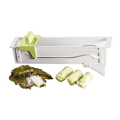 SVIM 1612 Dolma Serma Chef Weinblätter Roller, Kunststoff, weiß, 29 x 7 x 10,5 cm