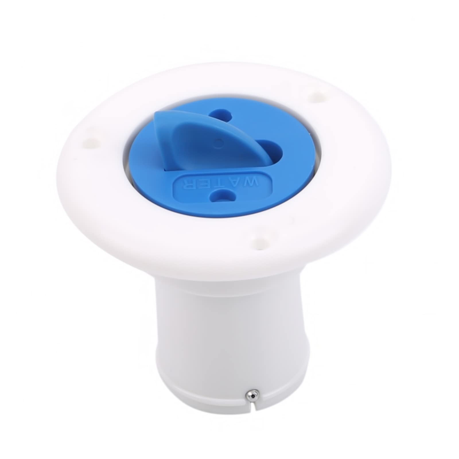 Kogedss Bianco Water Tank Cover Abs Engineering Plastic Water Filler Rv Accessories Plastic Water Injection Port Yacht Accessories(Bianco)