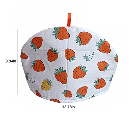 Image of Vintage Tea Cozies, Nature Cotton Tea Pot Warmer, Teapot Dust Proof Insulated Covers Tea Kettle Quilt for Kitchen Home Table Hotel Tea Party Restaurant