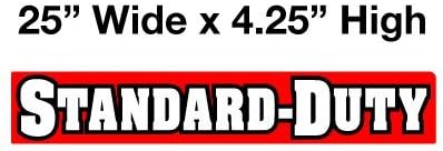 Review Boss Part # MSC05087 – Front of Blade Standard Duty Plow Decal Sticker