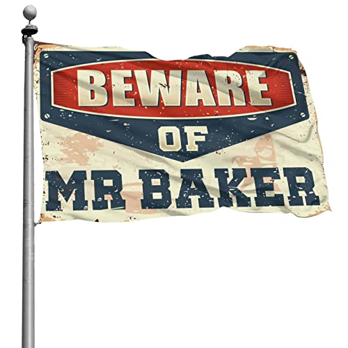 Drapeau de dortoir Mr Baker tapisserie pour cacher un mur abîmé
