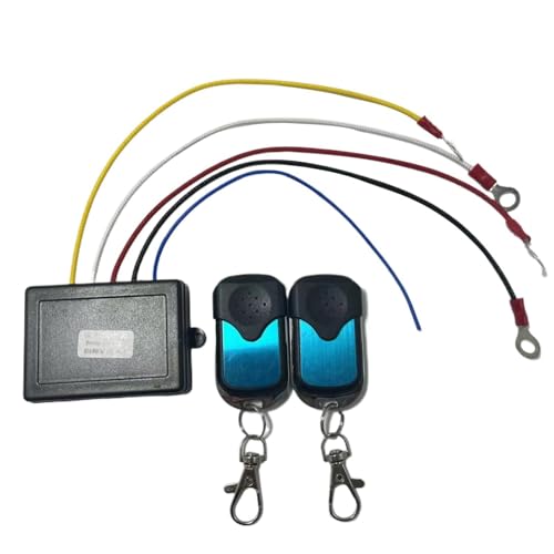 Mando a distancia para cabrestante todoterreno receptor de 12V y 24V 6