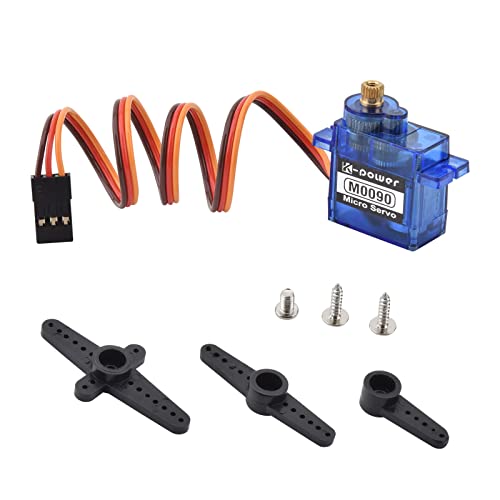 3Pcs M0090 9G Metal Gear Mini Servos 1.9Kg Torque Rc Servo Analog Servo Motor Micro Servo For Rc Model Car Robot Flight Controller Toy Product #TOP5