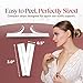 LUMORIA Double Sided Body for Clothes (60 Pack) - Fashion & Fabric Adhesive, Perfect for Dress or Hem Support, Clear Body Tape for Skin, No-Residue & Strong Hold