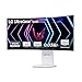 Produktbild LG Electronics 39GS95QE-W.AEU Curved Ultragear OLED Gaming Monitor 39", 3440 x 1440, 21:9, 0,03 ms GtG, 240 Hz, HDR10, DisplayHDR400 True Black, DCI-P3 98,5%, NVIDIA G-Sync, AMD FreeSync - Weiß