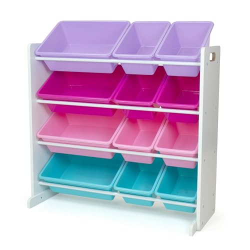 Humble Crew Toy Storage Organizer with 12 Removable Storage...