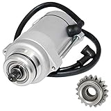 Caltric Starter Starting Motor W/Gear Compatible with Yamaha Virago 700 Xv700 1984 1985