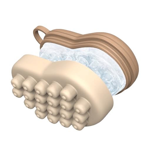 Facial Ice Roller, Beauty Tool, Cooling Relief Morning Routine Skin Soothing Easy Lightweight Beauty Massage Refreshing Sensation, Reusable Tool for Scalp, Morning, Routine, Home, Bath, Travel