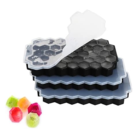 Cubiteras de Hielo con Tapa 37 Cavidades 3-Pack Cover