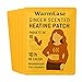WarmEase Parches Térmicos Menstruales Mujer – Pack de 10 – Aroma a Jengibre – Alivio Cólicos – Compresa Abdominal – 52°C – Desechable (10 unidades)