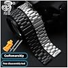 Compatible con Huawei Watch GT 4 3 Pro/Honor magic 2 4pro, correa de acero inoxidable de 20mm 22mm 6