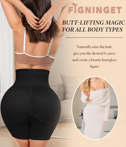 Image of Padded Shapewear Hip Pads Shapewear Tummy Control Butt Enhancer Underwear For Women, Body Shaper Booty Lifter
