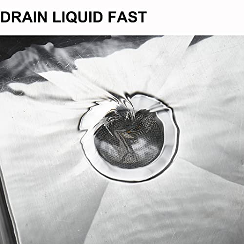image for Kitchen Sink Strainer Stainless Steel, LASSHSWA Kitchen Sink Drain Str