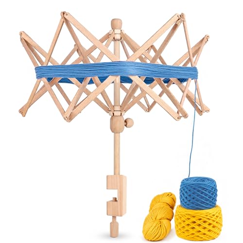 Foldable Beech Yarn Swift