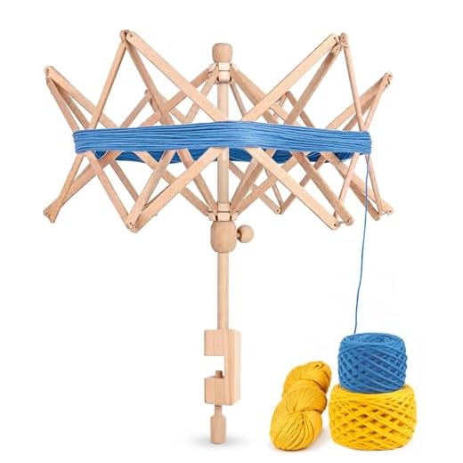 Premium Wooden Yarn Swift for Crafters