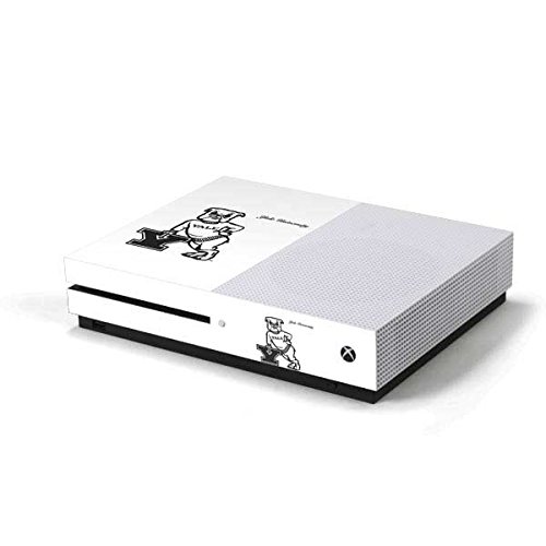 Skinit Decal Gaming Skin Compatible with Xbox One S Console - Officially Licensed College Yale Bulldogs Handsome Dan Design