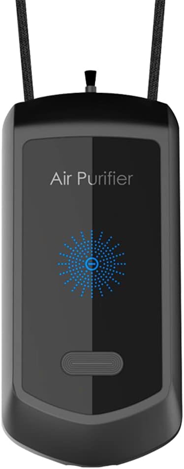 Air Portable Neck Hanging Type Negative Cleaner Formaldehyde Removal USB Rechargeable