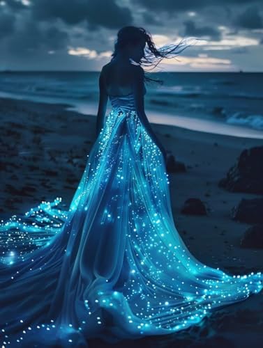 Broderie Diamant kit Complet Plage 90x120cm : Grand Diamond Painting Adulte Loisirs Créatifs