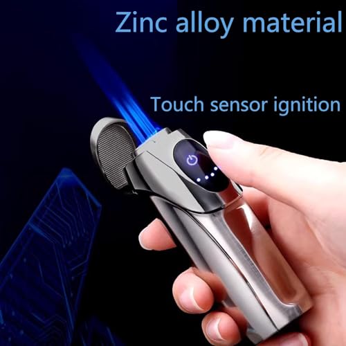 Encendedor de butano a prueba de viento con ignición por inducción miniatura 2