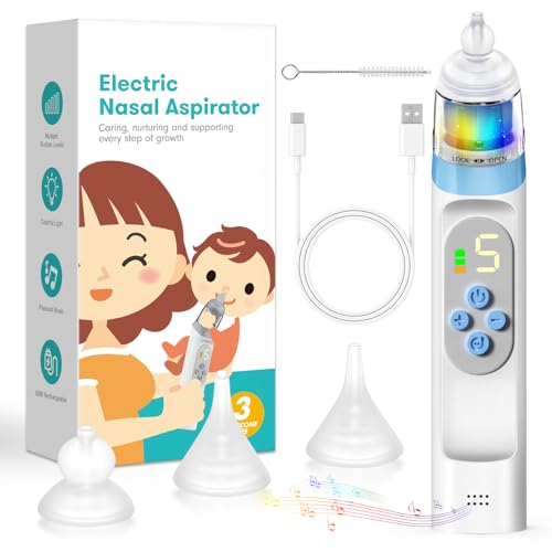 ChapStick Nasal Aspirator, Baby Nasensauger Staubsauger, Ausgestattet Mit 5...