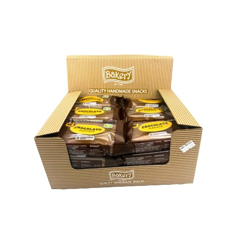 RJ CHOCOLATE FLAPJACKS 125G (Pack of 24) - Bulk Chocolate Bars, Cereal Snack Bars Multipack | Chocolate Flapjack Individually Wrapped | Picnic Snacks, Kids Snacks