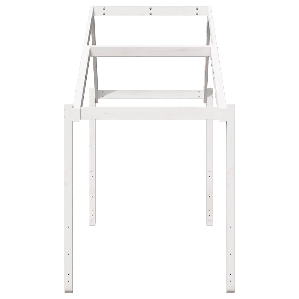 vidaXL Toit de lit pour Enfants 203x80,5x142 cm Bois de pin Massif