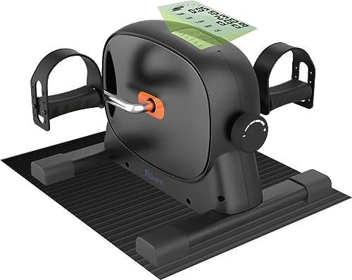 Duerté - Stoelfiets Bewegingstrainer - Bureau Fiets Trainer - Deskbike Fitness - Home Gym Mobiliteitstrainer en Beentrainer - met LCD monitor voor afvallen en Antislipmat