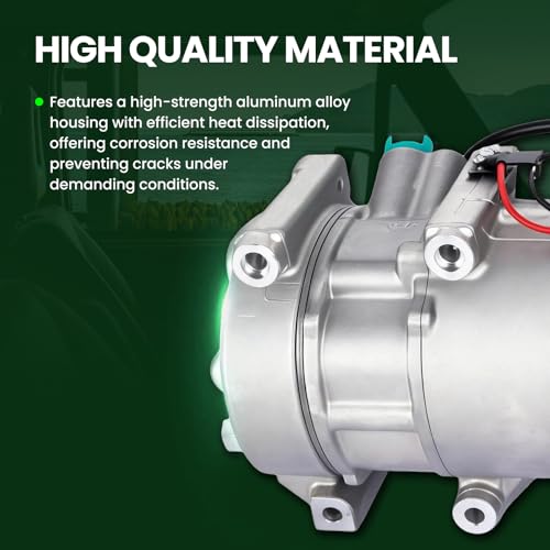MOCA AC Compressor Fit 2011-2019 for Ford Explorer 3.5L, 2013-2015 Police Interceptor Utility 3.7L by MOCA AUTOPARTS - Used condition - Image 3