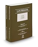 Louisiana Civil Code (2 Volume Set)