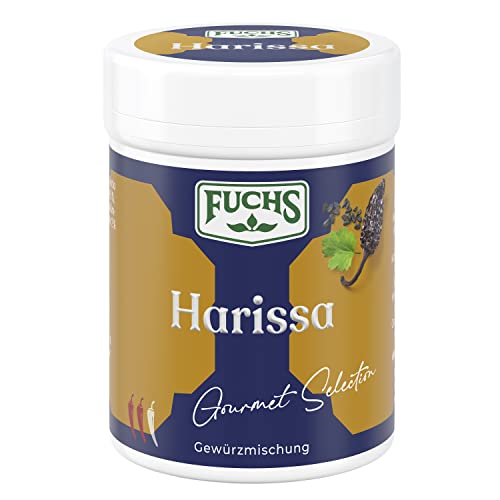 Fuchs Gewürze Gourmet Selection Naher Osten/Afrika - Harissa Gewürzmischung, nachfüllbarer Gewürz Mix, zum Würzen von Reisgerichten, Couscous, Saucen und Suppen, vegan, Bunt, 60 g – Bild 6