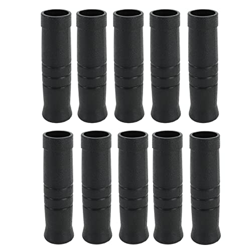 ZIXINNKC Cubierta de manija Antideslizante Cómodo Negro para Equipos de Ejercicio Manijas eléctricas Herramientas de jardín