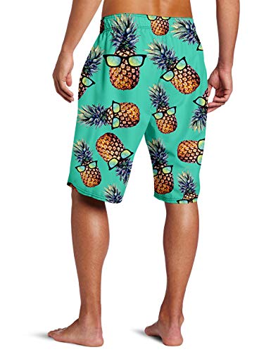 ALISISTER Mens 3D Swim Trunks Quick Dry Summer Boardshorts Surf Beach Shorts Elastic Waist with Pocket Drawstring - Image 3