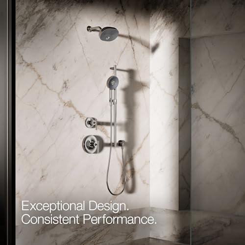 Kohler 26282-TT regadera de mano redonda tres funciones miniatura 7