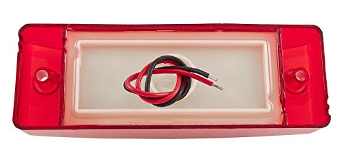 [ALL STAR TRUCK PARTS] Qty 10 - Red 21 LED Side Marker Clearance Stop Turn Tail Brake Lights 2"x6" Rectangle 12V Truck Trailer Camper - Thumbnail 6
