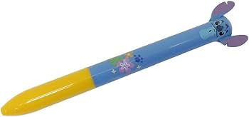 Amazon | リロ スティッチ ボールペン 黒 赤 2 色 ボールペン