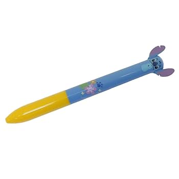 Amazon | リロ スティッチ ボールペン 黒 赤 2 色 ボールペン