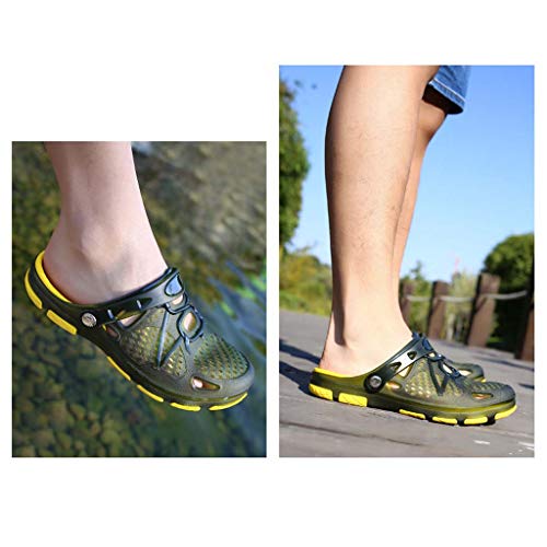 Trous Grande Taille Chaussures Hommes légères et sabots de plage
