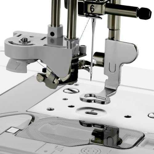 Brother NQ1700 E Embroidery Machine, 6 Inch X 10 Inch Field Size, Cuts Jump Stitches, Wireless, Includes Bes Lettering Software + Brother Magnetic Samf180 Hoop + Mr. Vac & Mrs. Sew thumb #4