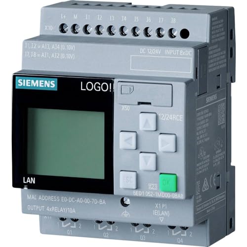 Module de commande Siemens 6ED1052-1MD08-0BA1 12 V/DC, 24 V/DC