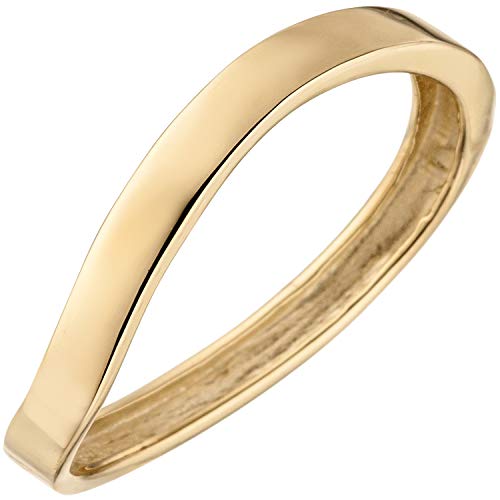 Preisvergleich Produktbild Jobo Damen Ring 375 Gold Gelbgold Goldring Größe 56