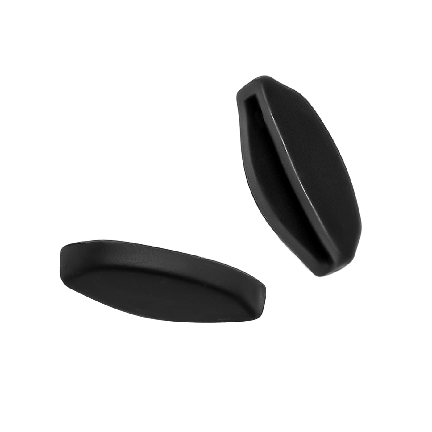 Soft Silicone Nose Pads Replacement Nose Pieces for Oakley Wildrye OO9230 Sunglasses - Black Regular Size Nose Cushion
