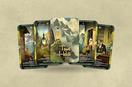 The Tarot of Heidi - Major Arcana - Tarot Deck - Fortune Telling - Divination Tools - Illustrated Cards - Inspired by The Beloved Classic