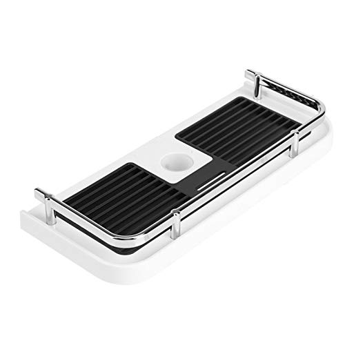 Estante de Ducha para Barra de Ducha, RenFox Estante de Almacenamiento de...