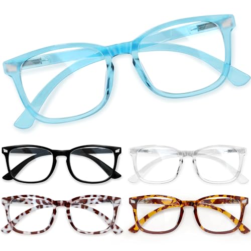Image of CCVOO Reading Glasses for Women /Men, Eyeglasses, Blue Light Readers for Women /Men, Computer Eye Glasses, Cheaters
