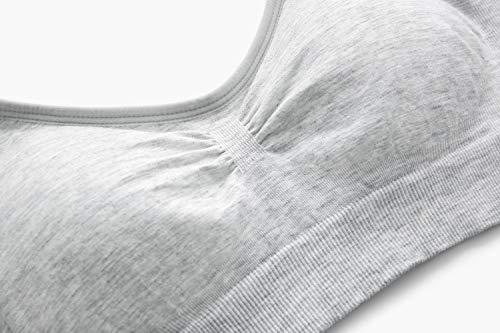 Suekaphin Pacote com 2 sutiãs de maternidade para gestantes, amamentação, confortável, para dormir c