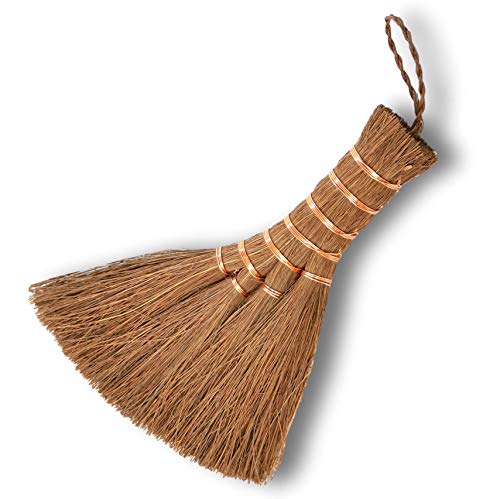 KAKURI Bonsai Broom Brush Large 6.3' Professional Gentle Big Broom, Japanese Bonsai Tool