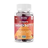 SUKU Vitamins - Ultimate Immunity - Elderberry Echinacea and Propolis Gummies for Immune Support, Ea